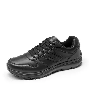 Bruno Marc Men's Vegan Leather Non-Slip Work Sneakers shoe