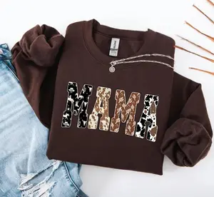 Western Mama Sweatshirt, Yee Haw Sweater Cowgirls Mama Shirt Country Cowboy Mom TShirt, Southern Mama Shirt, Western Clothes Gift for Mom