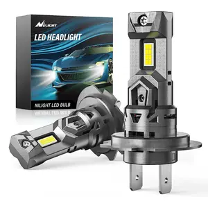 Nilight H7 LED Headlight Bulbs E4S Series 50W 20000LM 6500K IP67 | 2 BULBS