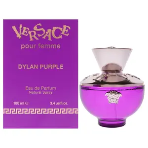 Versace Dylan Purple Eau De Parfum Spray for Women 3.4 oz Versace Dylan Purple Eau De Parfum Spray for Women 3.4 oz