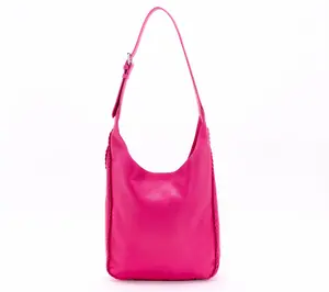 American Leather Co. Bloom Leather Adjustable Hobo Bag