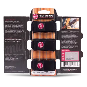 Gruv Gear MTD FretWraps - Officially Licensed String Dampener for 4 5 6 & 7-String Instruments SM MD LG Sizes