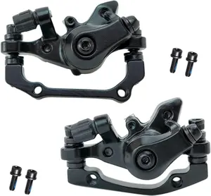 1 Pair  Mechanical Disc ,Universal Front and Rear Mechanical Disc  Calipers for Mountain Bikes,Folding Bikes,Road Bikes