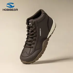 HOBIBEAR Unisex Wide-Toe Mid-Top Ankle Boots - Hiking Shoes, Outdoor Travel Footwear, Daily Comfort Trekking Camping Footwear