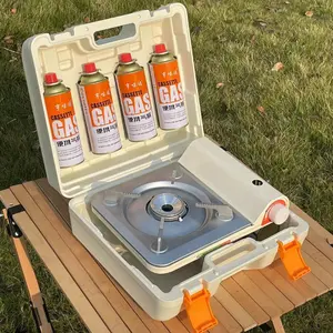 Outdoor Camping Storage Box, Portable Outdoor Thickened Anti-collision Storage Box, Gas Storage Box, Outdoor Kitchen Storage Enclosure for Camping Stove Storage