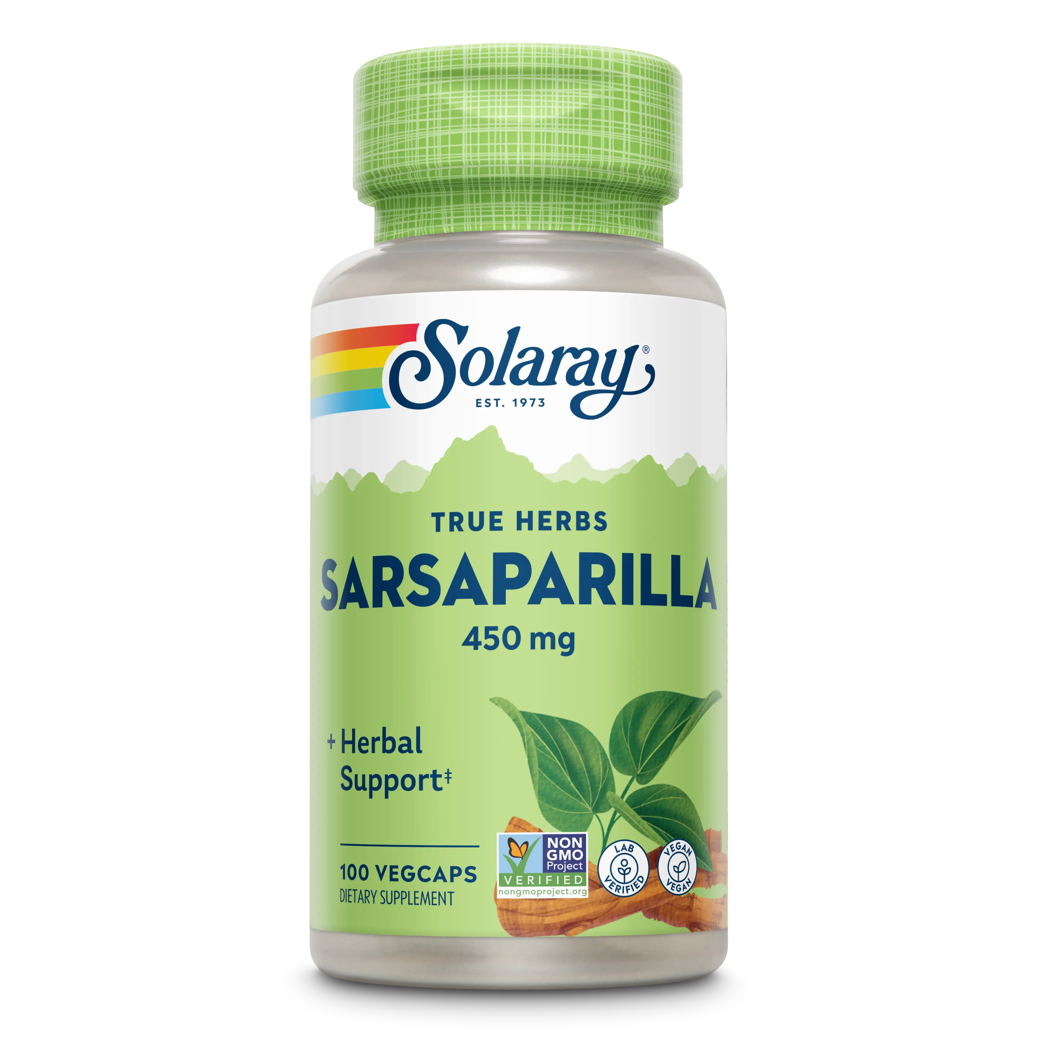 Solaray Sarsaparilla Root Supplement, 450mg Health & Nutrition Wellness Support