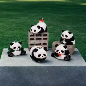Panda Building Blocks Toy, Cute Cartoon Animal Building Blocks, Creative Desktop Ornament, Educational Assembly Toy for Teenager, Building Block Sets, Building Kit