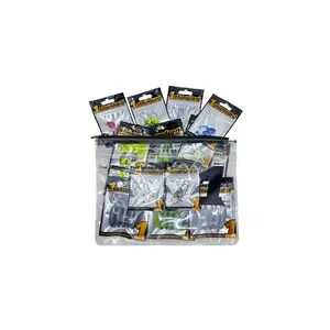 All-In-One Kit - Try all of the 1standard crappie fishing jigs and lures with the Minnow1, Dock Shooter Jighead, Stacker Jighead, Bait Head, and Minnow4 Hair Jigs