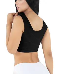 post-Surgical Bra with Back Support | Ref. 6020 Soft Fabric