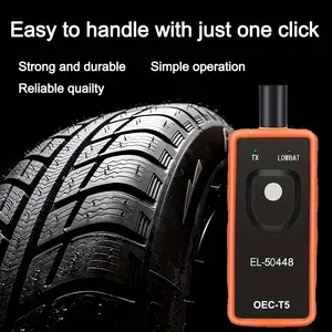 El-50448 Automotive Tire Pressure Detection Sensor, Tpms Reset Activation Tool for Opel/gm Vehicles, Essential Car Maintenance Accessory, Simplified Usage, Compact Size, Durability, Durable Material
