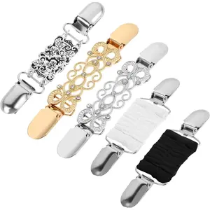 Vintage Waist Cincher & Shirt Clip Set - 5 Pcs Retro Cinch Clips for Sweater, Shawl, Cardigan & More