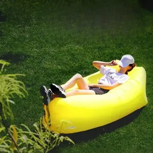 1pc Air Sofa, Inflatable Lounger Chair, Beanbag, Ideal for Travel, Outdoor, Camping, Hiking, Beach Parties, Picnics, Backyard, Lakeside, Adult Inflatable Lounger