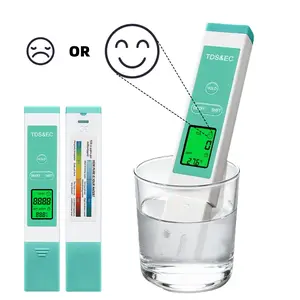 New Four-In-One Water Quality Test Pen, High Sensitivity Probe, Fast Precise Detection, LED Display, Suitable for Drinking Water Testing