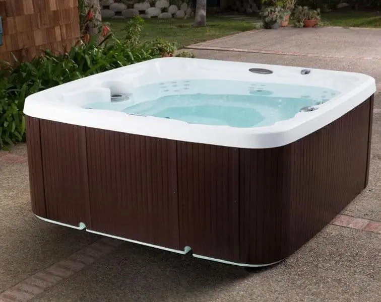Espresso Flexible Spa Panel Kit - 96x96 in., Home Improvement Accessory for Pool & Hot Tub Setup