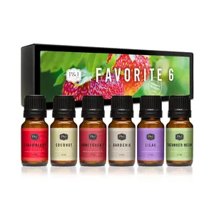 Favorites Set of 6 Fragrance Oils 10ml