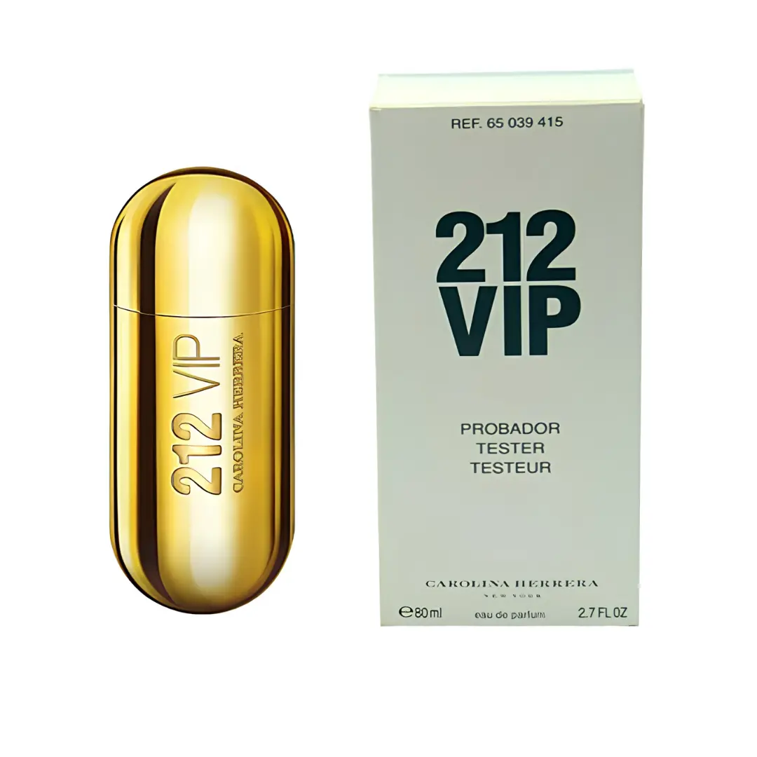 Carolina Herrera 212 VIP Eau de Parfum 2.7 oz Tester | Luxury Women's Perfume | Rum, Gardenia & Vanilla Designer Fragrance