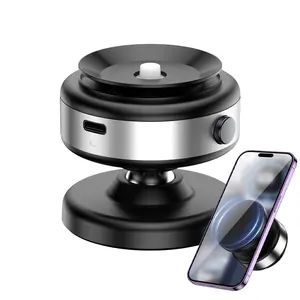 360° Rotatable Car Magnetic Phone Holder, Car Navigation Holder Vacuum Adsorption &Magnetic Adsorption Double-sided,For Windshield and Dashboard,Kitchen,Bedroom,Office,Multifunctional Phone Accessories for iPhone & Android Smartphone,Christmas Gift