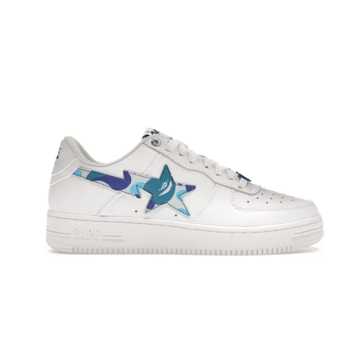 A Bathing Ape Bape Sta Low ABC Camo White Blue (2022)