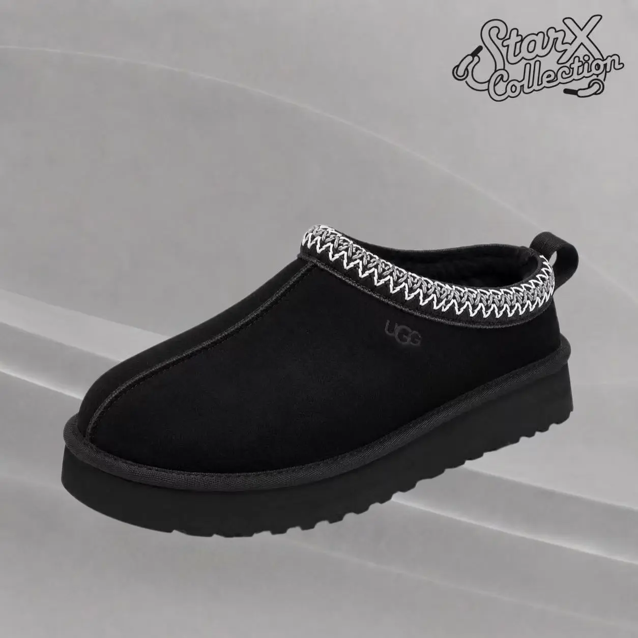 UGG Tazz Slipper Black (Women's) Women's Authentic Shoes Footwear Sneaker Trainer Comfortable Walking Fashion Trending Gift