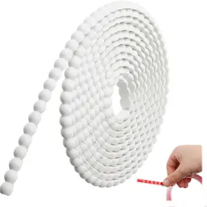 Self-Adhesive PVC Beading Edge Strip, Tearable Removable Wallpaper Border, Durable Decorative Strip, Easy to DIY, Suitable for Cabinets, Walls, Floors, Ceilings