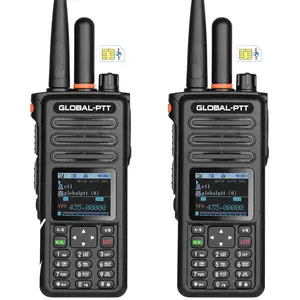 PoC Radios + UHF Analog Walkie Talkie Dual Two-Way Radio, Unlimited Range Nationwide Communication 10W 350 - 520MHz