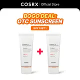 [BOGO] [COSRX Official]  Vitamin E SPF  50+ | OTC Approved | Lightweight Revitalizing Sunscreen | Non-Greasy | No White-cast | Facial Skincare Comfort Sunscreen | Non-Sticky | Eco Friendly  Korean Sunscreen, K-Sunscreen, K-Beauty, Made in Korea