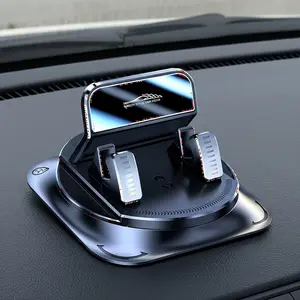 360° Rotation Car Phone Mount with 40KG Super Suction. Anti-Shake, Universal Fit, Works on Dash & Windshield. No Tools, One-Hand Operation. Secure Hold for All Phones & Cases, Ideal for Safe Navigation & Hands-Free Use.
