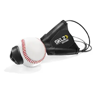 SKLZ Hit-A-Way Batting Swing Trainer for Baseball - Enhance Swing Mechanics & Consistency - Velcro Straps for Real Pitches - No Ball Chasing Needed - 7.5" x 8.5" x 1.35"
