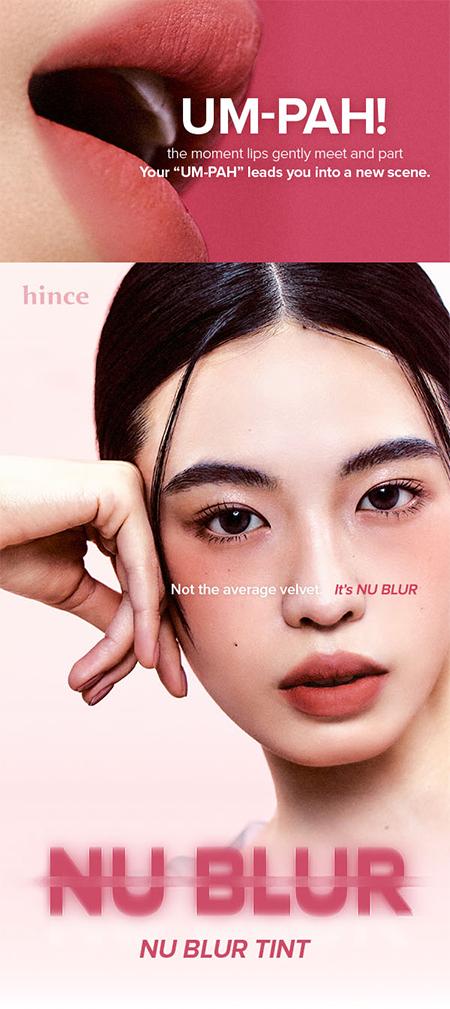 [hince Official] Blur Overlip Combo (Nu Blur tint & Raw Glow Gel tint)
