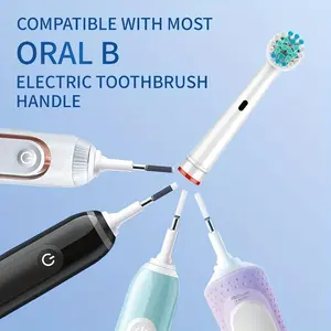 4/16 Pack Replacement Toothbrush Heads, Compatible with Oral-B Pro Series, Soft Bristles, Gentle Cleaning, Family Use, Oral Care Essential