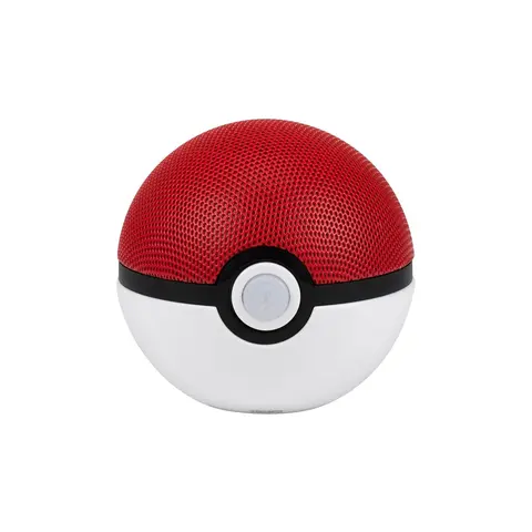 Pokémon Portable Pokéball Bluetooth Speaker - Wireless Audio Device for Fans, Rechargeable Battery, USB-C Port & Cable, High-Quality Streaming, Smartphone/Tablets Compatibility, Charging Support, Answer & End Calls, Ideal Gift for All Ages