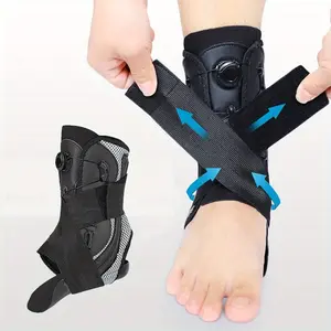 Rotary Ankle Protective Gear Which Can Be Adjusted At Any Time During Exercise Adapts To Different Ankle Dimensions and Force Requirements Does Not Affect Movement Flexibility and Takes Into Account Protection and Comfort