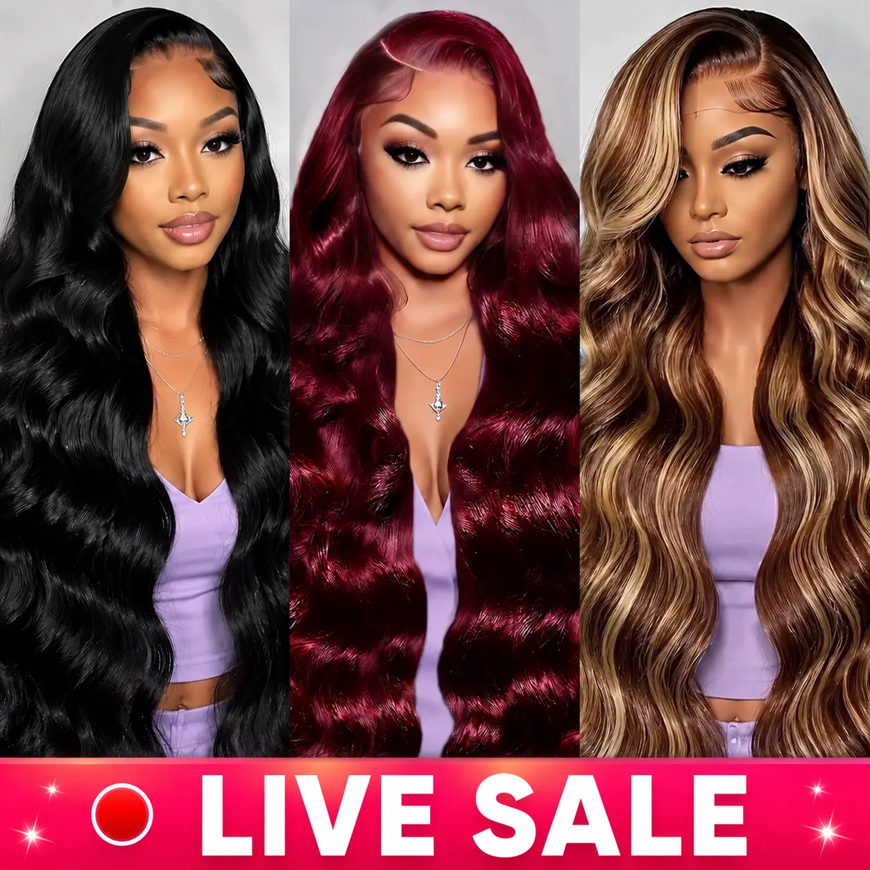 [LIVE SAlE] ONLY $99 30 Inch Human Hair Wig | 13x4 Lace Front Wigs Human Hair Body Wave HD Lace Front Wigs Human Hair Pre Plucked Natural Black Lace Frontal Wigs for Women