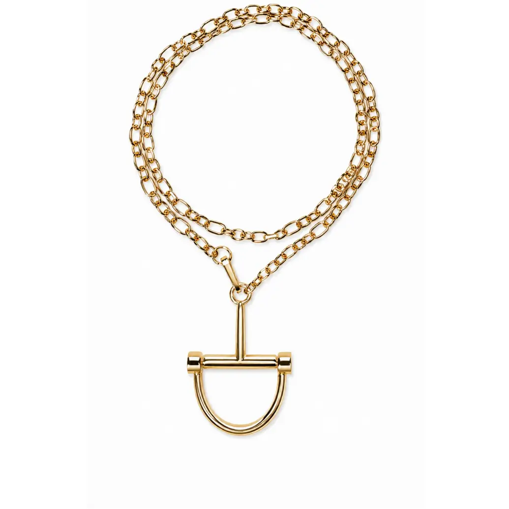 Bit Obsessed Bold Statement 316L Stainless Steel Adjustable Anti-Rust Coated Chain Style Necklace for Layering Outfits
