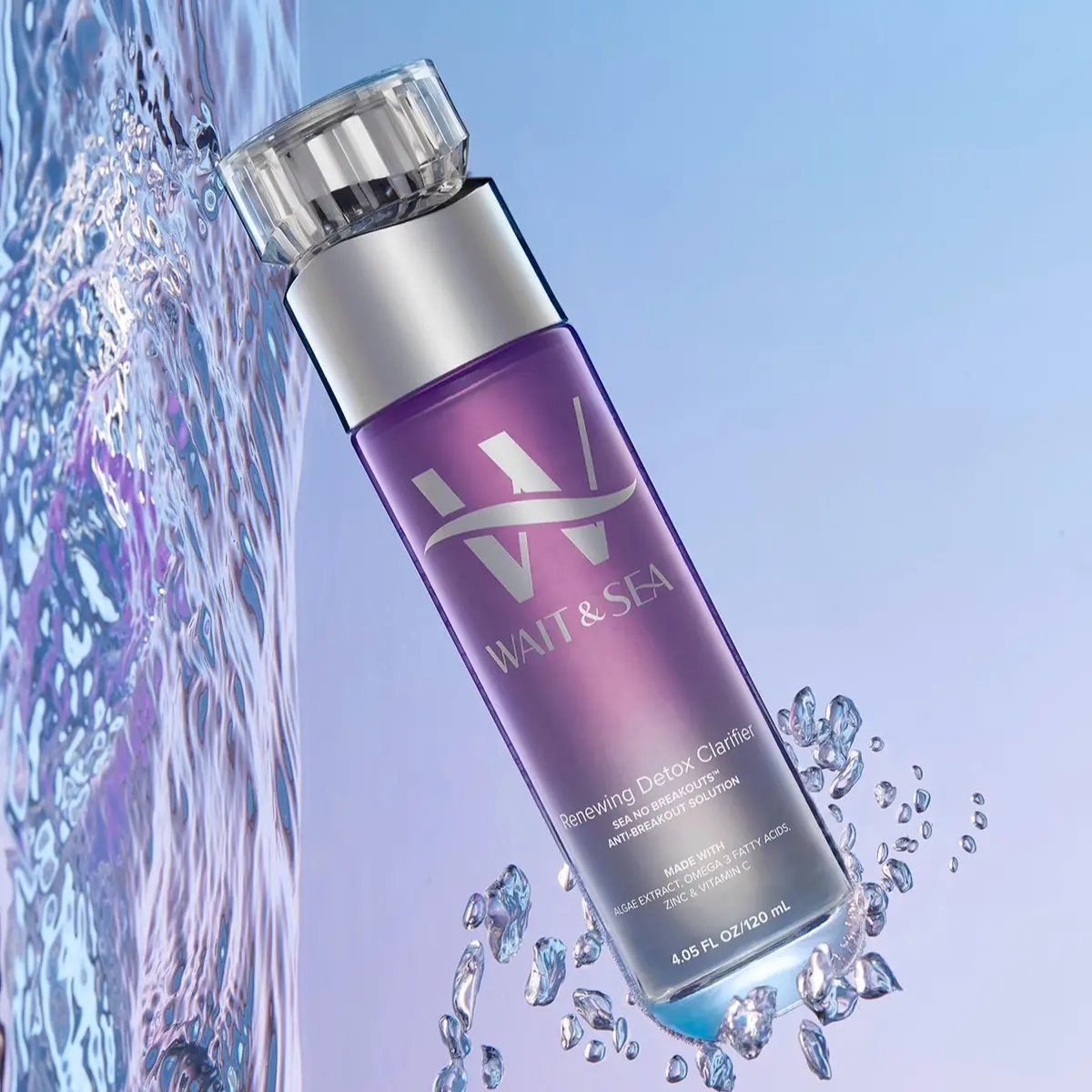 Sea No Breakouts Renewing Detox Clarifier - Lightweight Skincare Toner for Clear, Radiant Skin