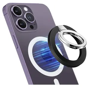 Magnetic Ring Stand Holder For iPhone and Samsung Phones Accessories Smartphone Cellphone Durable Grip Mount