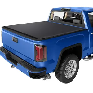 GARVEE Explore the GARVEE Quad Fold Soft Tonneau Covers for 2014-2018 Silverado 1500, available in 5.8ft and 6.6ft sizes, offering durability, easy installation, and superior truck bed protection.