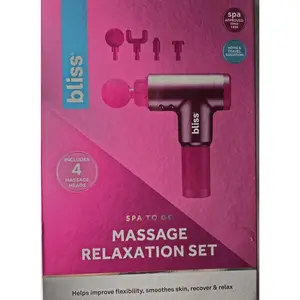 BLISS MASSAGE RELAXATION SET PINK(BL-MGOL-100-RG )