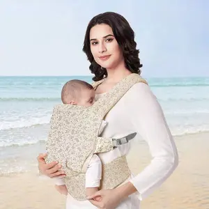 Baby Carrier Backpack, Lightweight Infant Carrier, Multifunctional 4-In-1 Waist Belt Baby Sling, Adjustable Comfortable Front & Back Straps, Portable All Seasons Use, Newborn Sling Carriers