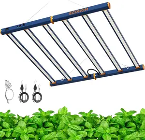 Smart LED Grow Light, 720W Grow Lights for Indoor Plants, Full Spectrum Growing Light Plant Foldable & Hanging Growing Lamps, Daisy Chain Dimmable Grow Lamp, Commercial for 3x3ft Coverage in Grow Tent