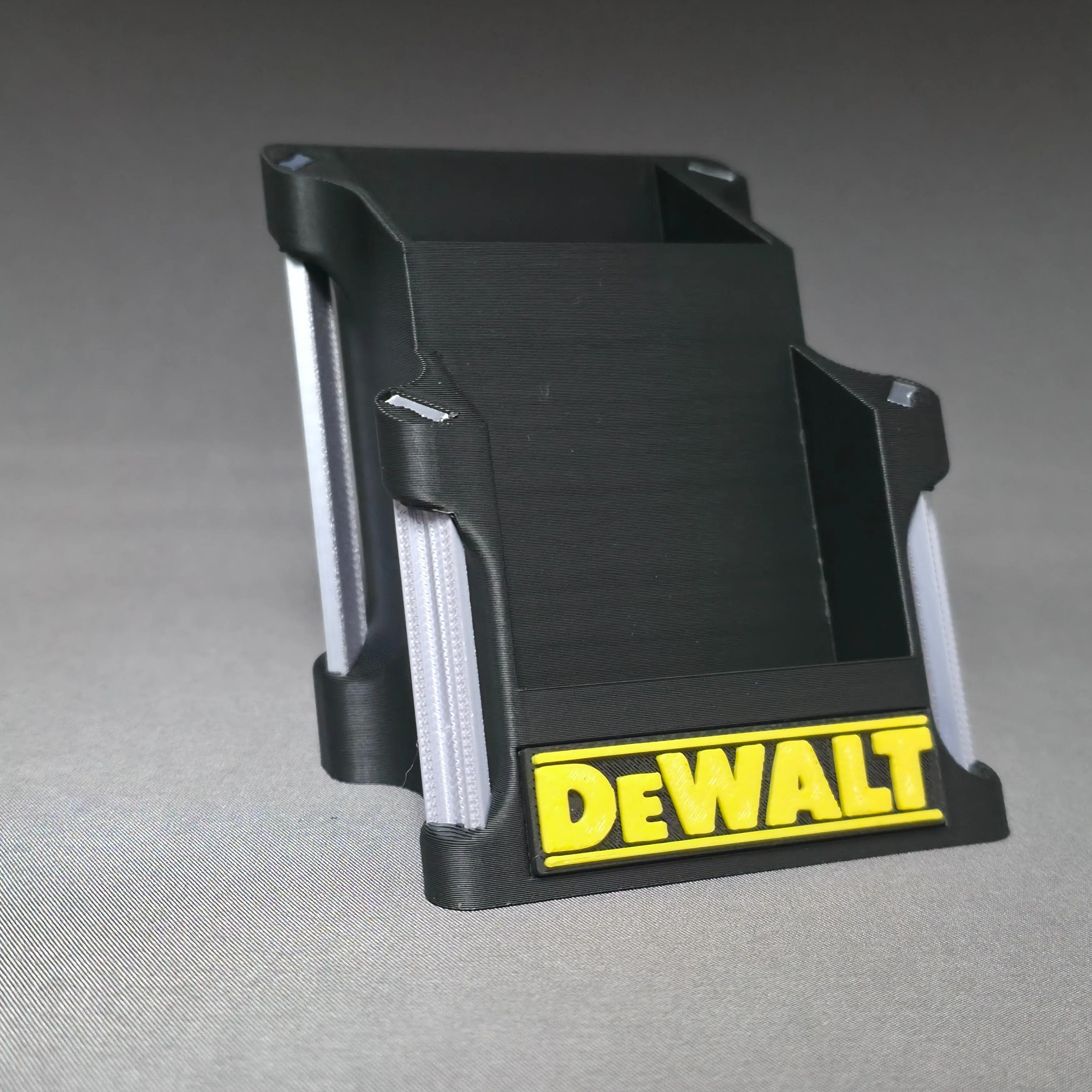 Dewalt inspired Business Card Holder, Desk organizer, Dewalt Inspired