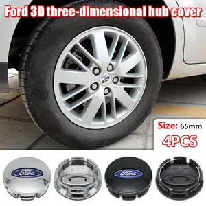 Ford Ranger Fusion Mondeo Mk2-Mk4 Wheel HUB Center Cap, Universal Protective Decorative Accessory, 65mm Fitment, Full Series Compatibility, Car Accessories