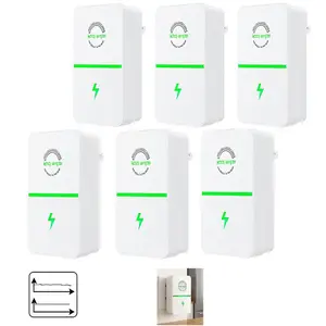 6/8 Pack Household Wall Plug, Compact Electrical Outlet Adapter for Indoor Use