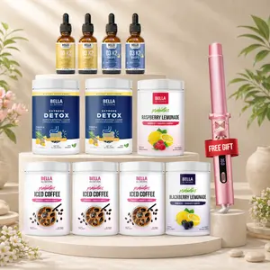 Bella All Natural 4/27 Exclusive LIVE Bundle #6 (Extreme Detox + D3 K2 + Probiotics + Lemonade + FREE Curling Wand)