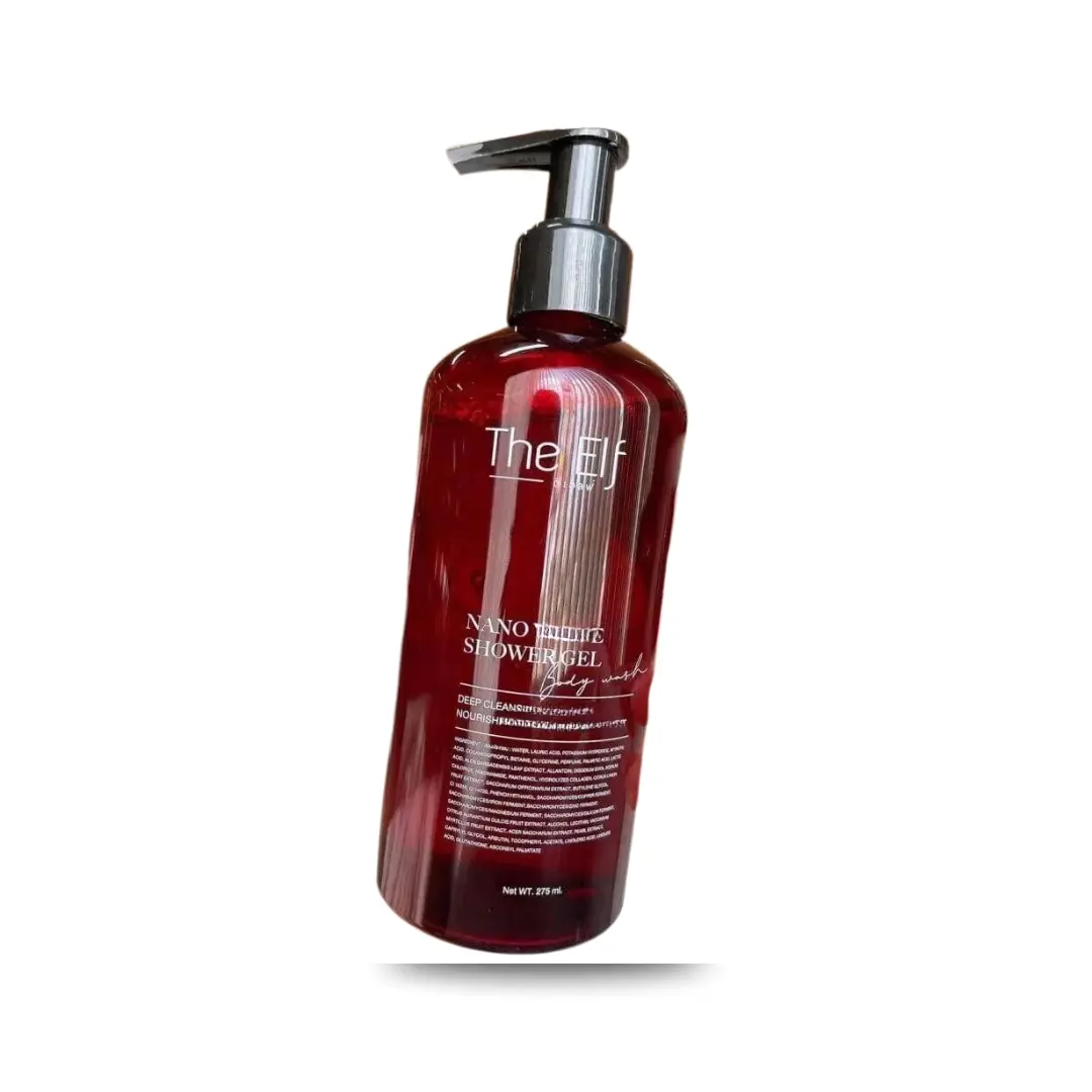 The Elf Nano White Shower Gel with Aloe Vera, Niacinamide, Panthenol & Collagen – 275ml