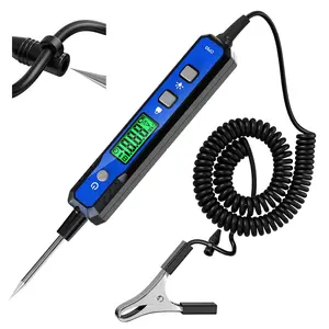 Power Circuit Probe Tester, 0.8-100V DC  Tester Automotive Test Light with Continuity Test Electrical Tester  Fuse Buzzer Circuit Tester for