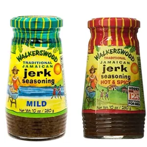Walkerdwood Jamaican Jerk Seasoning 10 oz Hot and Mild Options Authentic Jamaican Flavors