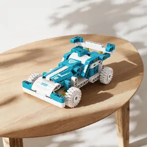 father's day gift| WhalesBot D1 STEM Coding Robot Car Kit for Kids, 21-in-1 Interactive Robotics Building Set with App Control & Programming, Educational STEM Toy, Fun Birthday Gift for Boys & Girls