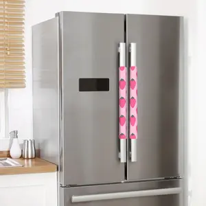 Strawberry Print Refrigerator Handle Cover, Non-Slip Microwave Door Protector, Detachable Reusable Hotel Door Handle Sleeve, Kitchen, Decorative Cover