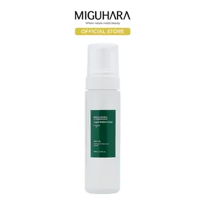 MIGUHARA Daily Apple Bubble Foam Origin 200ml Gentle Vegan Korean Facial Cleanser with Green Tea Extract for Moisture & Radiance